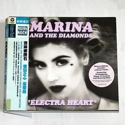 Marina And The Diamonds 2012 Electra Heart [ Deluxe Edition ] Taiwan OBI Box CD • $99.99