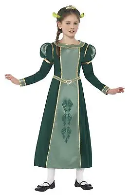 £24.99 • Buy Shrek Princess Fiona Costume Girls Kids Ogre World Book Day Fancy Dress Outfit
