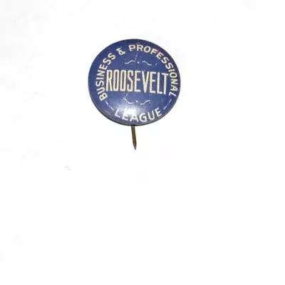 1936 Business Professional FRANKLIN D ROOSEVELT FDR PRESIDENT Pin Pinback Button • $27.95