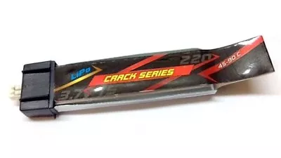 Crack Series Lipo 220MAH 3.7v 2s 45c/90c Battery Blade MCPX Brushless Heli • $3.99