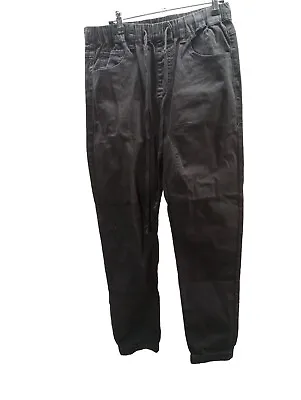 Victorious Men's Casual Cargo Drop Crotch Jogger Pants Black XL JG804 • $18.99