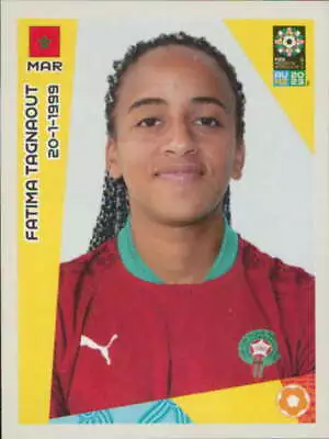 2023 Panini FIFA Women's World Cup Stickers #537 Fatima Tagnaout Morocco • $2.99