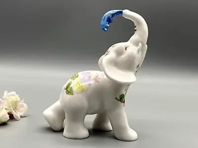 £108 • Buy Vintage Porcelain Figurine Elephant Aynsley