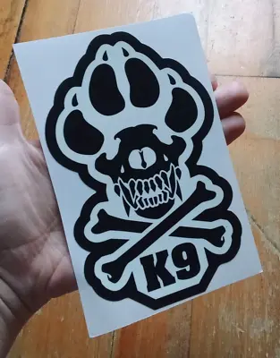 K-9 MILSPEC MONKEY Military K9 LARGE TRUCK CAR DECAL STICKER NOS • $11.95