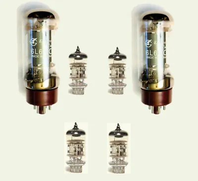 6L6 & 12AX7 / ECC83 Valve Kit For Marshall JTM45 Bluesbreaker Guitar Amplifiers • $325.31