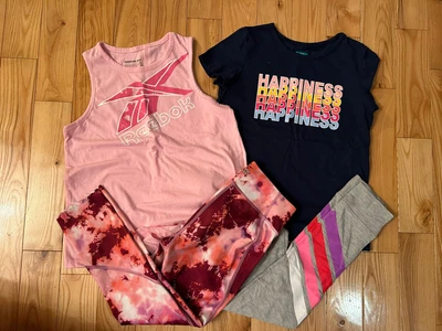$12 • Buy 4pc Girls 10-12 Lot Casual/athletic Clothes Outfits/sets
