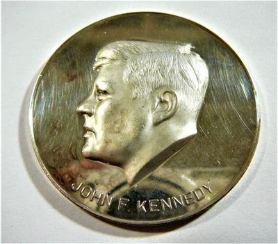 $85 • Buy John F. Kennedy Silver Medal By Mexico City Mint
