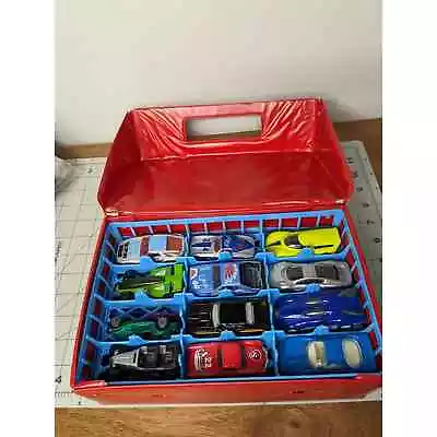 Vintage Tara Toy Corp DieCast Car Case HotWheels Matchbox 24 Cars  • $27