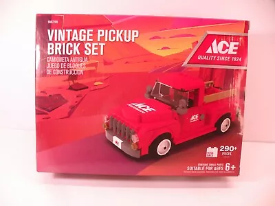 ACE Hardware Store Vintage Pickup Truck Building Brick Set 290+ Pieces Nova Brix • $33.99