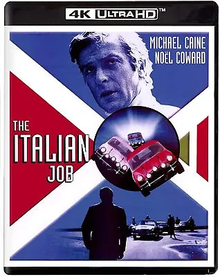 The Italian Job (4KUHD) (4K UHD Blu-ray) Michael Caine Noël Coward (US IMPORT) • £37.99