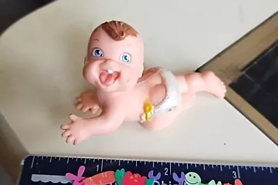 Vintage Galoob Lgt Magic Diaper Babies Figure 1991 Crawling Baby Toy Adorable  • $4.99