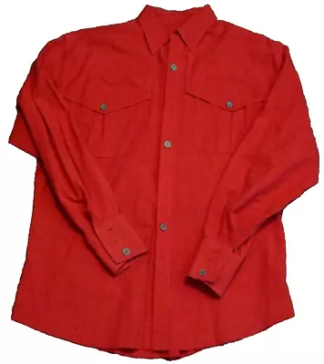 Frontier Rider Western Shirt Mens Medium Red Costume Vintage Cowboy Role Playing • $25.99