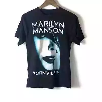 MARILYN MANSON Short Sleeve Shirt Unisex Heavy Cotton Men Women S-5XL KTV4063 • $25.99