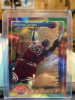 1993-94 Topps Finest MICHAEL JORDAN! # 1! Mint! Bulls!! 🔥🏀  • $125