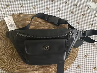 Coach Heritage Belt Bag - Black (C1277) • $74