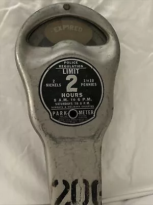 Vintage Parking Meter  Park-O-Meter No Key Nickels & Pennies • $75