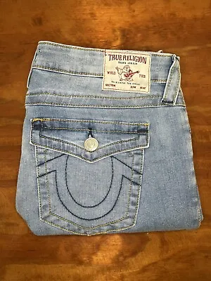 True Religion Women's Halle Flap Pocket High Rise Stretch Super Skinny Fit Jeans • $49.99