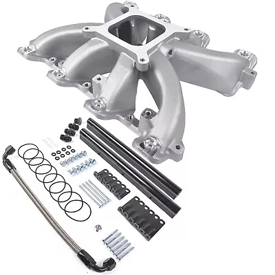 For GM Gen LS1/ LS2/ LS6 Single Plane W/ Fuel Rails EFI Intake Manifold 300-137 • $248