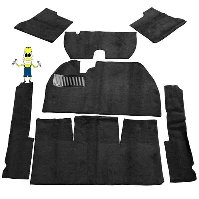 Empi Black 7 Piece Carpet Kit For VW Bug / Beetle Sedan 1958-1968 No Foot Rest • $178.95