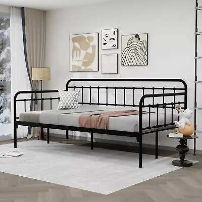 Versatile Elegance: Transform Your Space With A Japanese Black Metal Daybed • $149.50