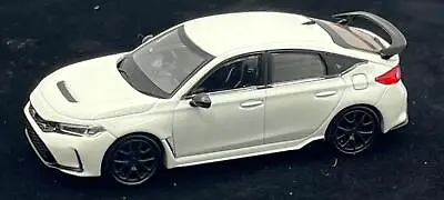 Honda Civic Type R 2023 In Championship White 1:64 Scale Model From Mini GT • £19