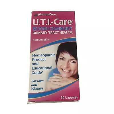 NaturalCare U.T.I. Care Beyond Cranberry Urinary Tract Care 60 Caps FREE Ship! • $14.99