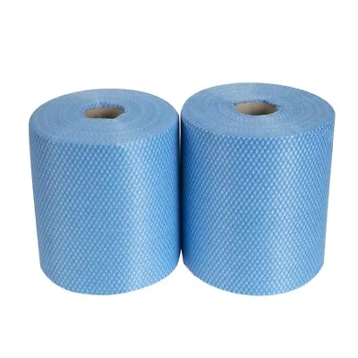 £50.01 • Buy EcoTech Envirolite Super Antibacterial Cleaning Cloths Blue (Roll Of 2 X 500) - 
