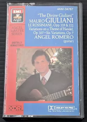 Giuliani - Rossiniane; Variations For Guitar - Angel Romero - Exc MP3 CD + Tape • $5