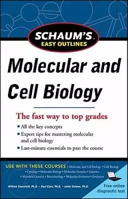Schaums Easy Outline Molecular And Cell Biology Revised Edition (Schaum - GOOD • $4.48