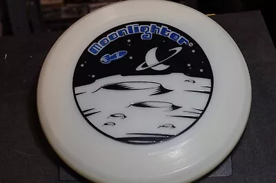 Vintage Wham-O Moonlighter FRISBEE Glow In The Dark 10  Flying Disk 1980 NICE!!! • $20