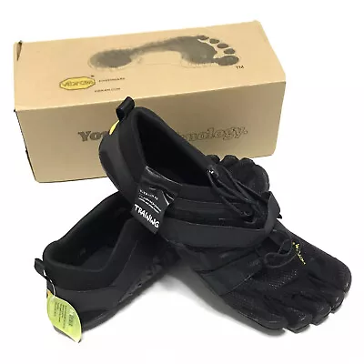 NWB Vibram FiveFingers V-Train 2.0 Black Men’s Size US 14-15 EU 50 • $144.99