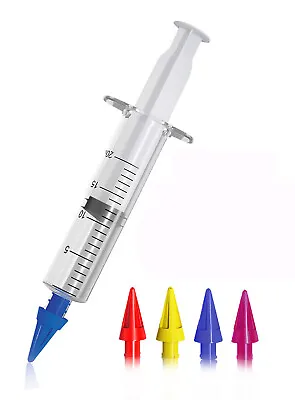 EAR WAX REMOVAL SYRINGE 20ML Capacity With 4 Soft Silicone Quad Tips UK SELLER  • £3.89