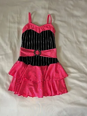 Baton Twirling Ice Skating Dress Figure Skating Dance Majorette Costume • $25