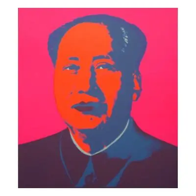 Andy Warhol  Mao Pink  Sunday B Morning Fine Art Silk Screen • $750