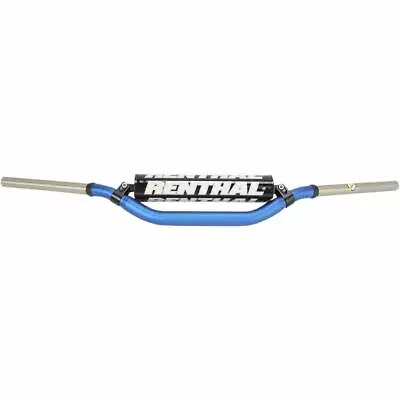 Renthal 922-01-BU-07-184 Twinwall Handlebar - RC High Bend - Blue • $163.94