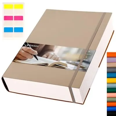 Lined Journal Notebook 8.5 X 11-400 Pages A4 Large Notebooks College Ruled 1... • $44.92