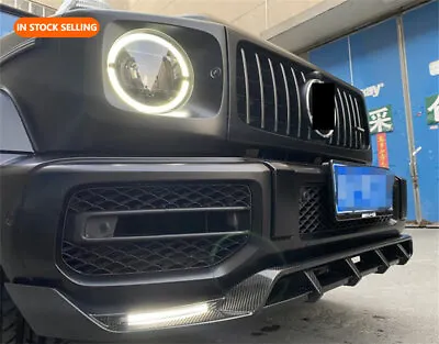 In Stock Carbon Fiber For Mercedes W464 G-CLASS G63 TC Front Lip Diffuser • $849.99