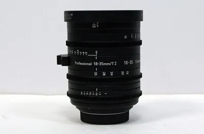 Cine Sigma 18-35mm Canon Ef Parfocal For Red Epic Komodo Bmcc Ursa Bmpcc6k C300 • $1698