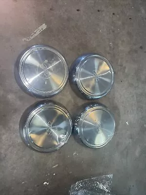 1990's /2000's  12  Ford 3/4 Ton Truck And Van Dogdish Hubcaps   Set Of 4 OEM • $65