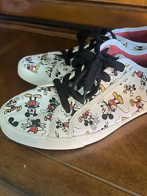 Mickey Mouse Canvas Shoes | Size 10 • $8