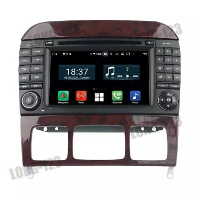 Car GPS Navigation For BENZ S-Class W220 S280/S320/S350/S400 Car Radio 4+64G • $479.14