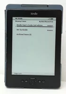 Amazon D01100 Kindle 4th Generation 6  EBook Reader Graphite • £25