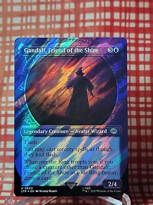 Gandalf Friend Of The Shire Showcase Surge Foil MTG Lord Of The Rings • $1.48