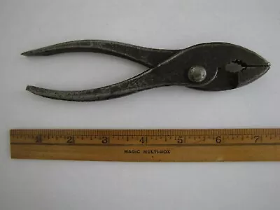 FORD Vintage Script Slip Joint Pliers W Slotted Screwdriver Handle Approx. 6.5” • $19.99