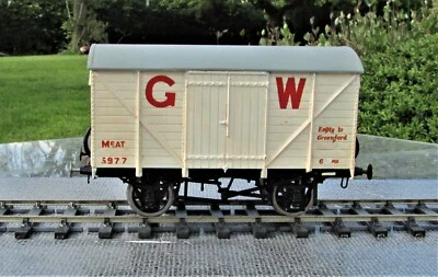 £34.99 • Buy 7mm 0 Gauge Finescale GWR Meat Van #5977