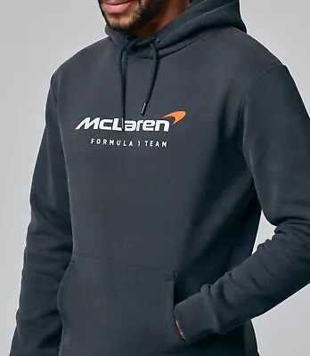 Castore McLaren F1 Formula 1 Men's Team Core Hoodie Phantom MEDIUM New With Tags • £36.99