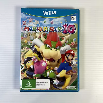 Mario Party 10 | Nintendo Wii U Game | AUS PAL • $34.97