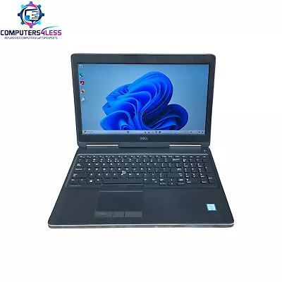 Dell Precision 7520 15.6  FHD Laptop I7 6th Gen 32GB RAM 500GB SSD M1200 Gaming • £249.99