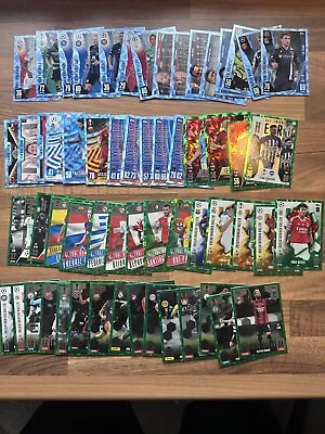 Topps Match Attax Extra 23-24 X59 Crystal Parallel Emerald Card Bundle No Dupes • £0.99