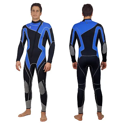 Premium Wetsuits For Men | Fullbody 3mm Neoprene Wetsuit Front Zip Swimsuit NEW • $69.99
